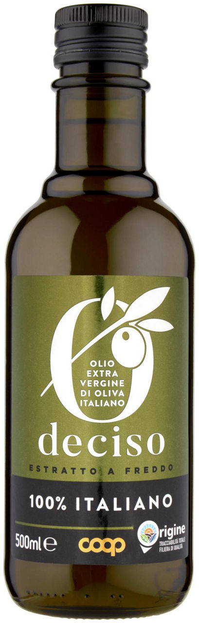 Olio extra vergine di oliva italiano 500 ml