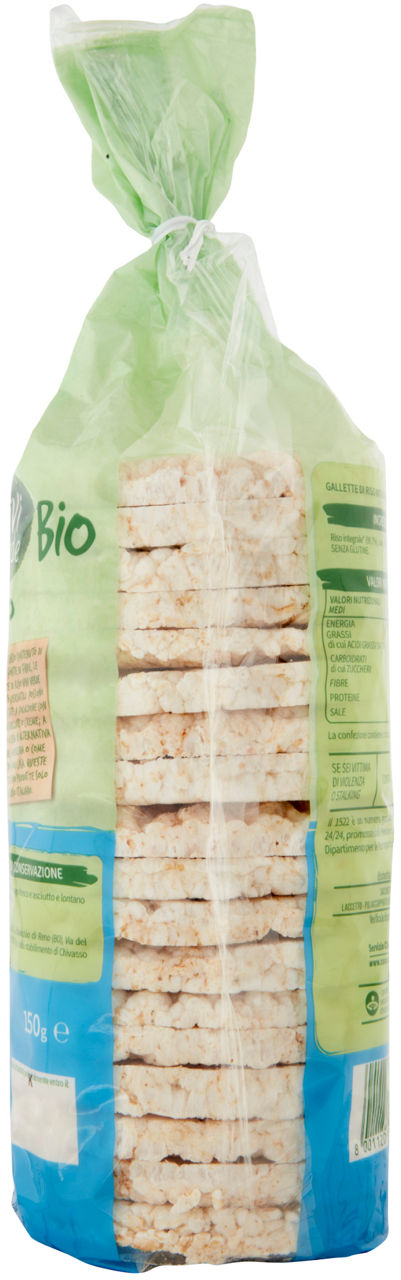 gallette di riso integrale Biologiche Vivi Verde 150 g - 4