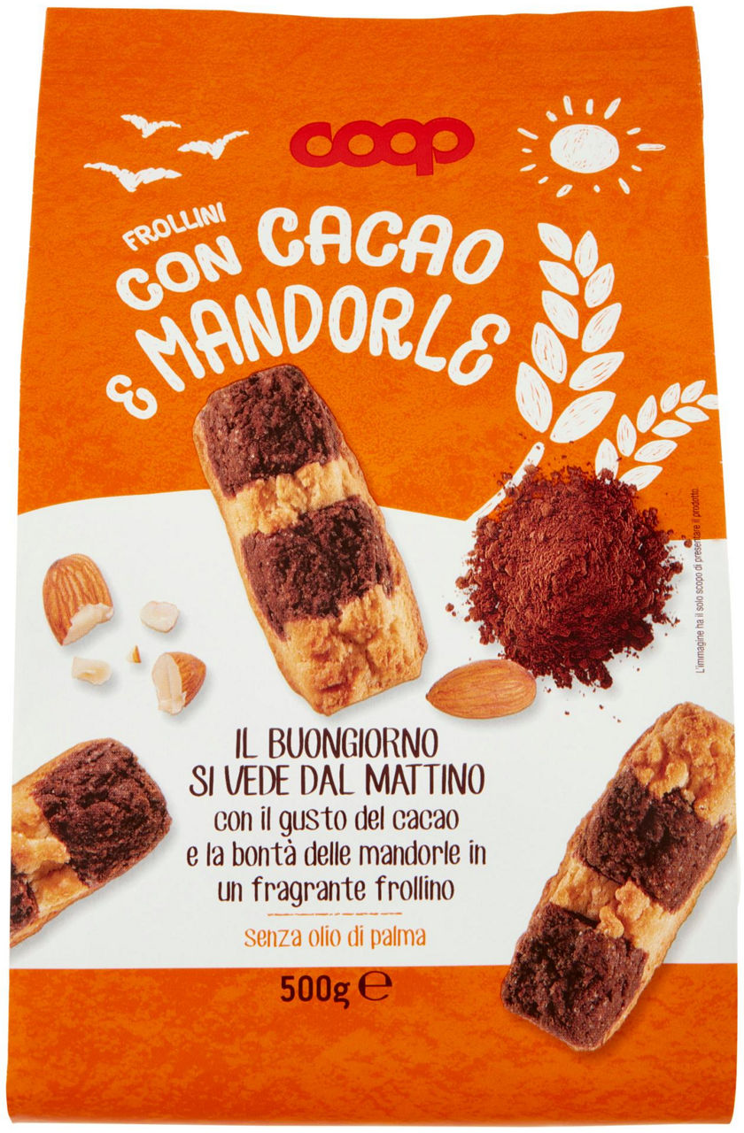 Frollini con Cacao e Mandorle 500 g - 0