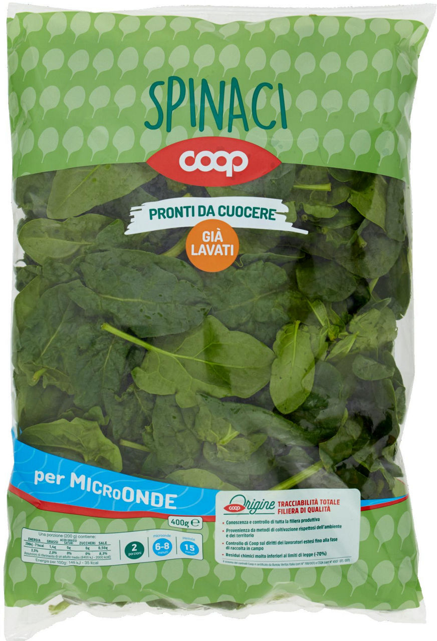 Spinaci 400 g