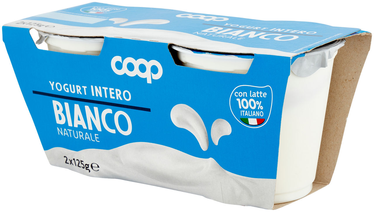 Yogurt intero bianco 2 pz de 125 gr - Immagine 201