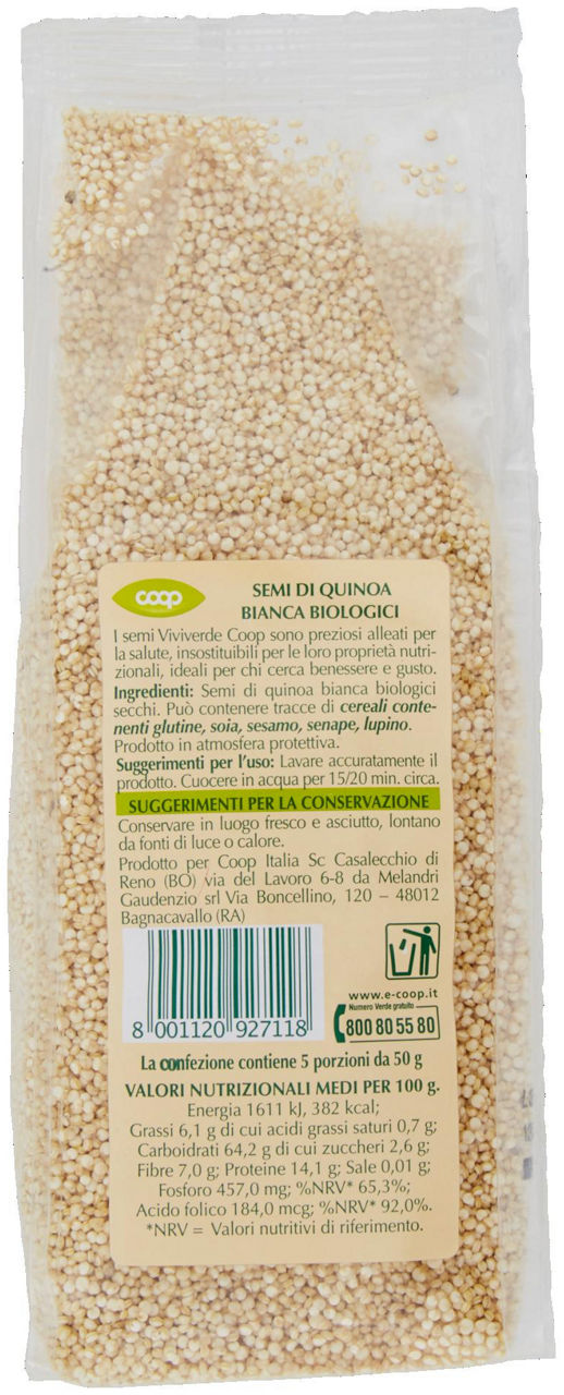 SEMI DI QUINOA BIO VIVI VERDE 250 - Immagine 41