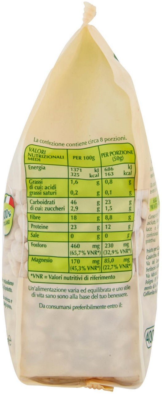 fagioli cannellini Biologici Vivi Verde 400 g - 6