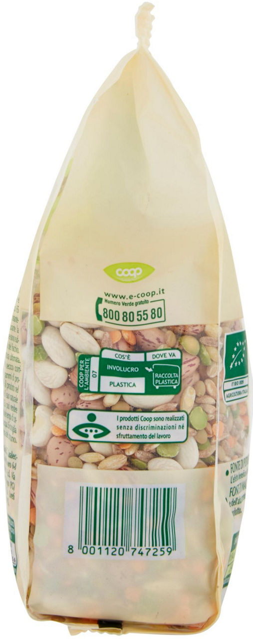 zuppa legumi e cereali Biologica Vivi Verde 400 g - 2