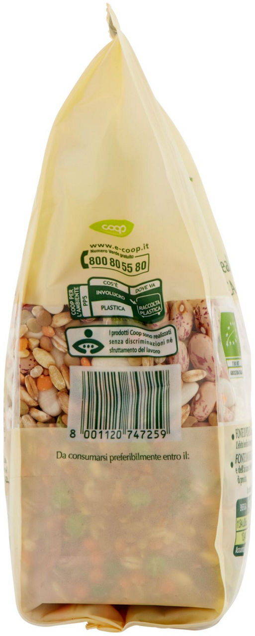 zuppa legumi e cereali Biologica Vivi Verde 400 g - 3