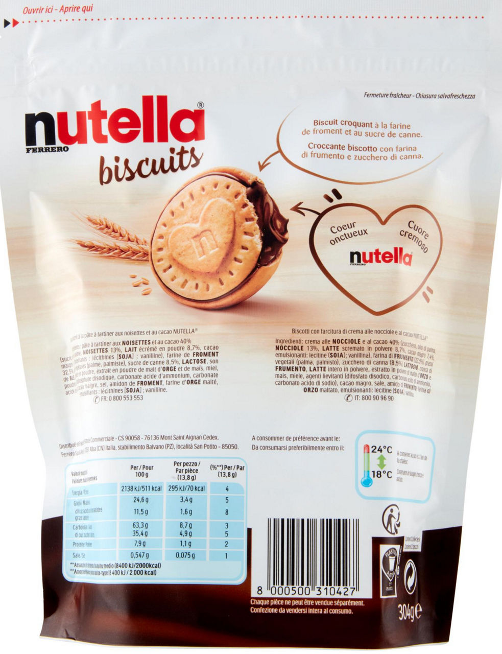 nutella biscuits 304 g - 4