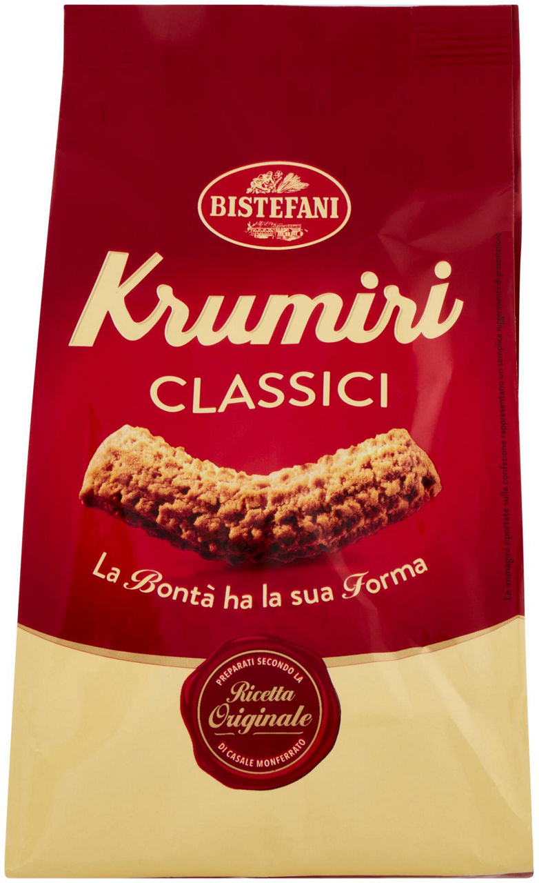 Biscotti Krumiri Classici sacco 290 g - 0