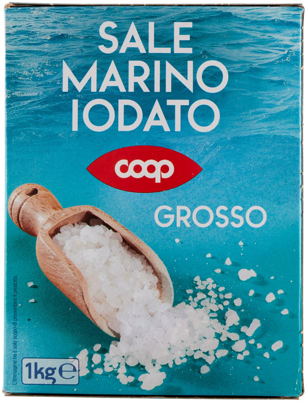 SALE IODATO MARINO GROSSO COOP SCATOLA KG.1 - 4