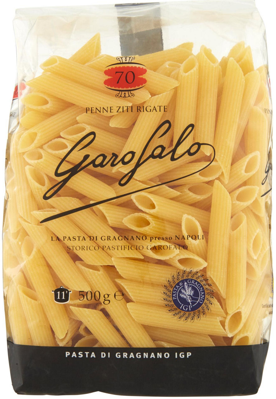 Pasta di Gragnano IGP penne rigate N.70 500 gr - Immagine 11