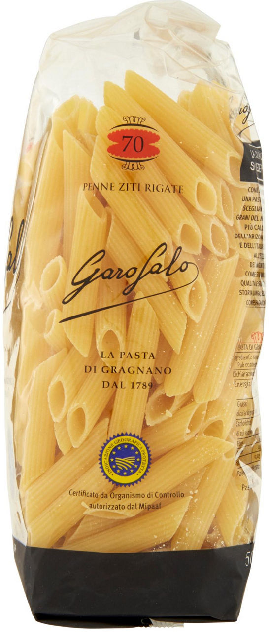 Pasta di Gragnano IGP penne rigate N.70 500 gr - Immagine 71