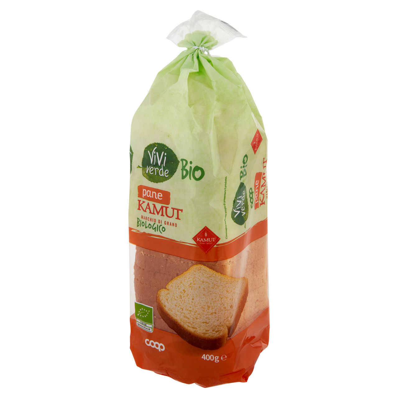 pane Kamut Biologico Vivi Verde 400 g - Immagine 131