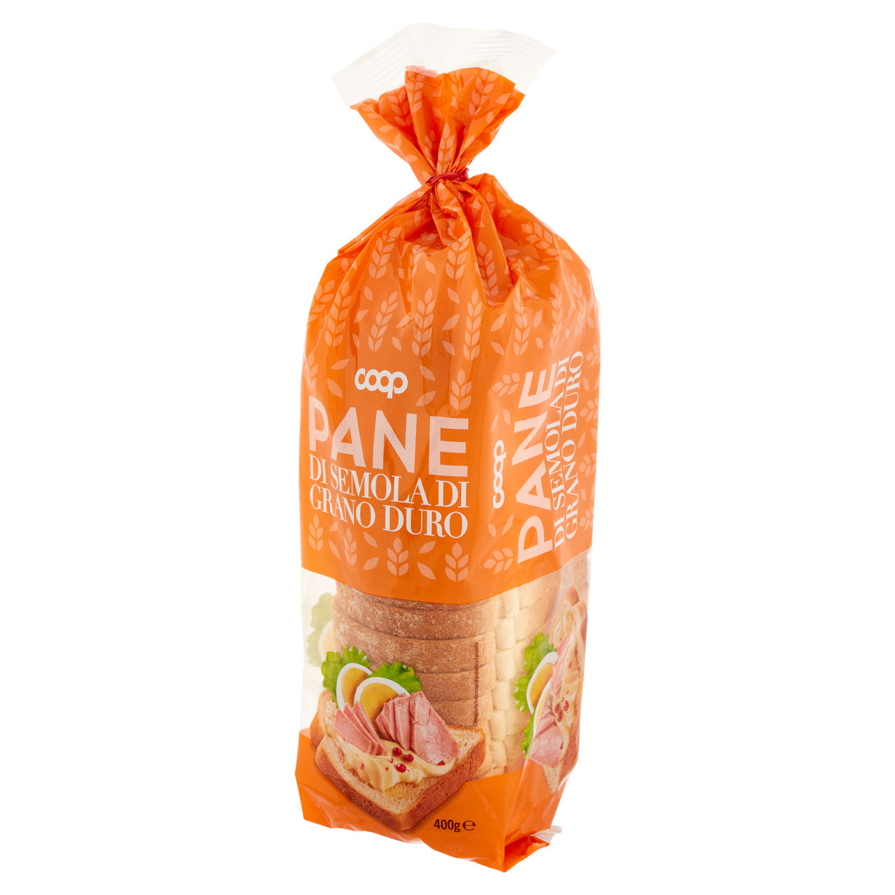 PANE DI SEMOLA DI GRANO DURO COOP C/OLIO EXTRAVERGINE DI OLIVA G400 - Immagine 201