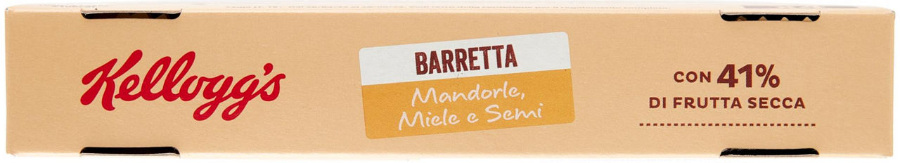 BARRETTE MANDORLE MIELE E  SEMI KELLOGG'S SCATOLA PZ.4 X GR.32 - Immagine 101