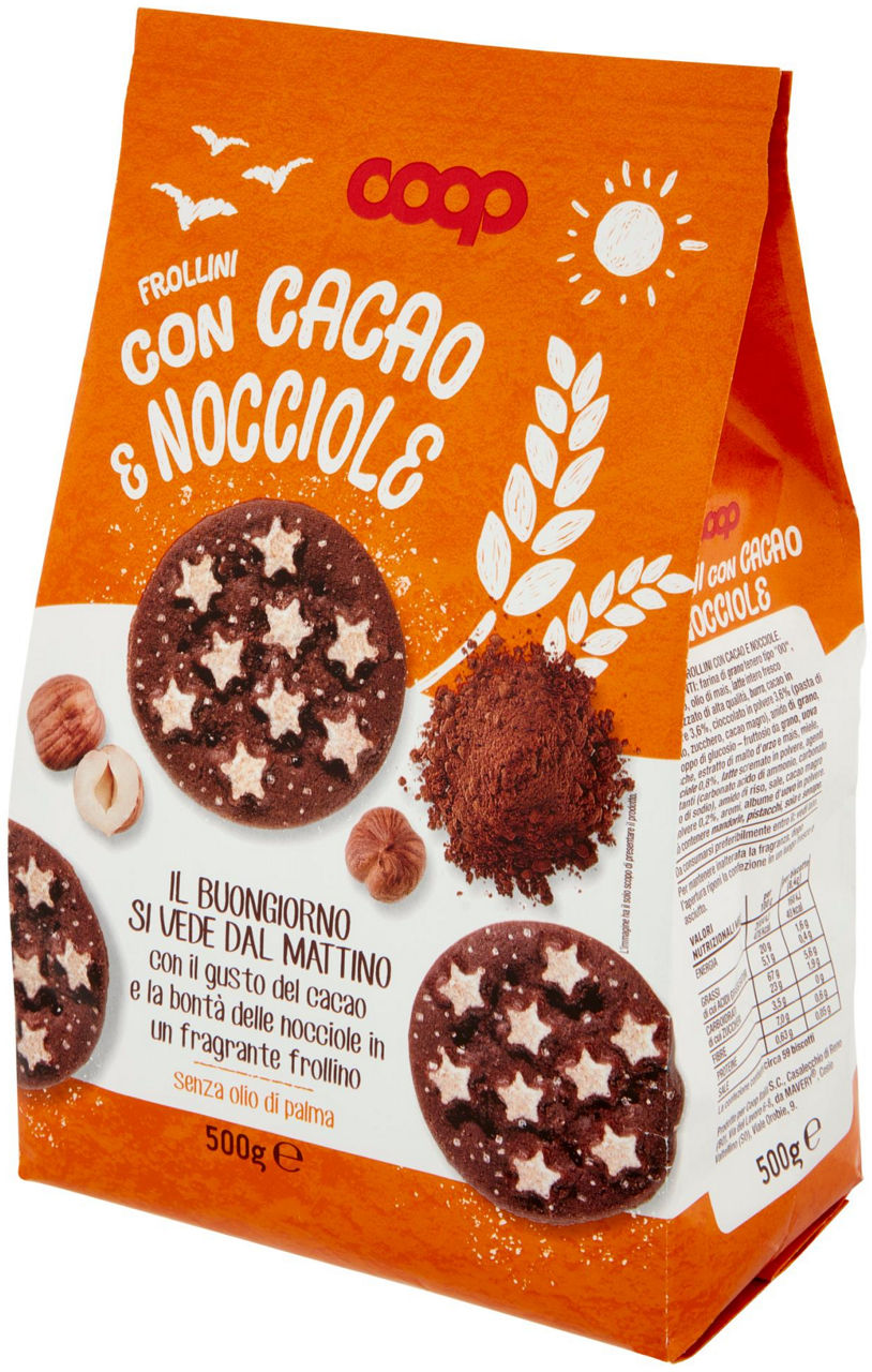Frollini con Cacao e Nocciole 500 g - 6