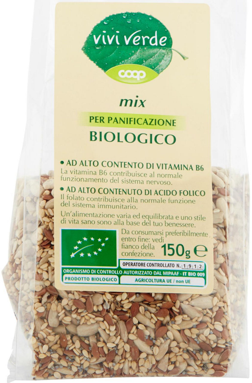 MIX DI SEMI PER PANIFICAZIONE VIVIVERDE BIO COOP BS G 150 - Immagine 11