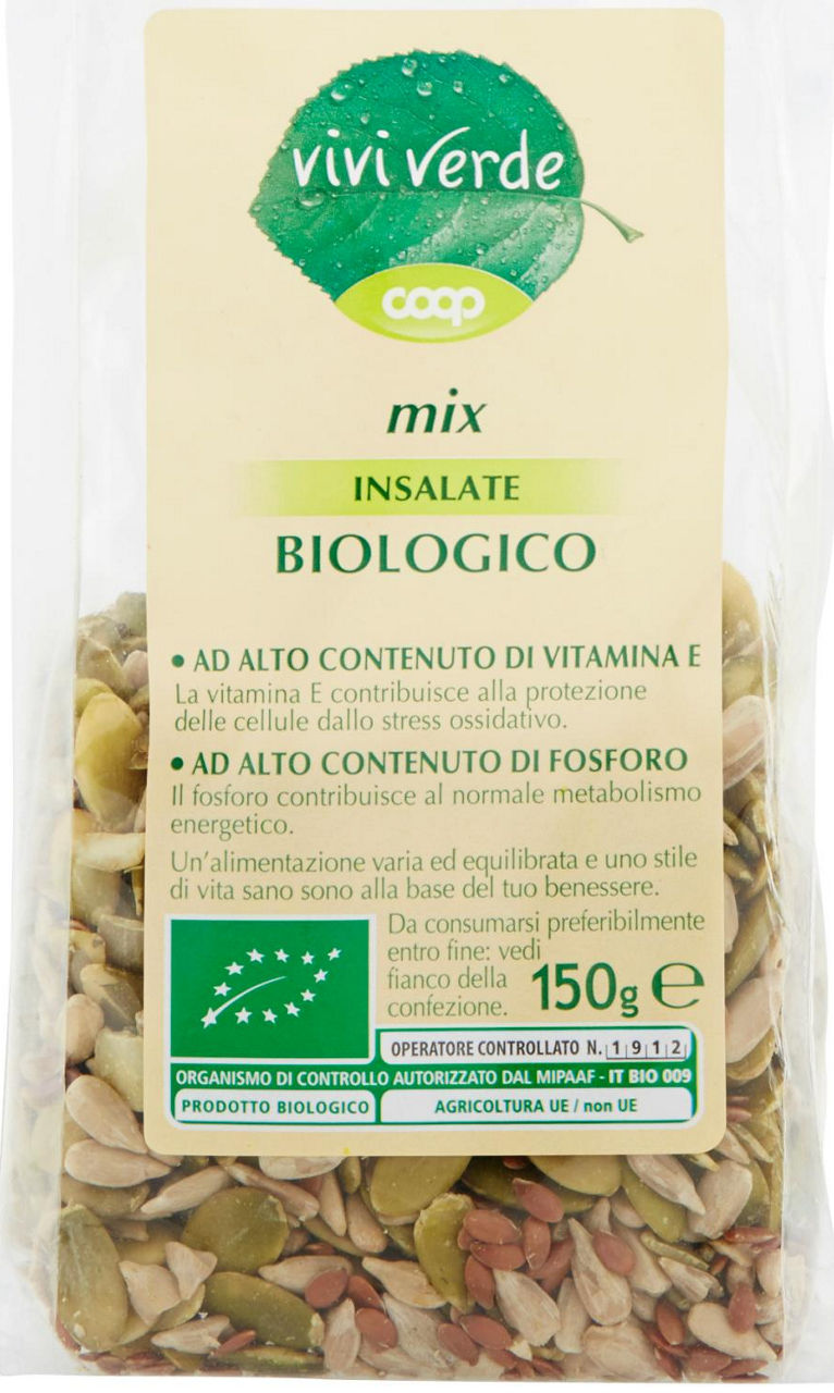 mix per Insalate Biologico Vivi Verde 150 g - 1