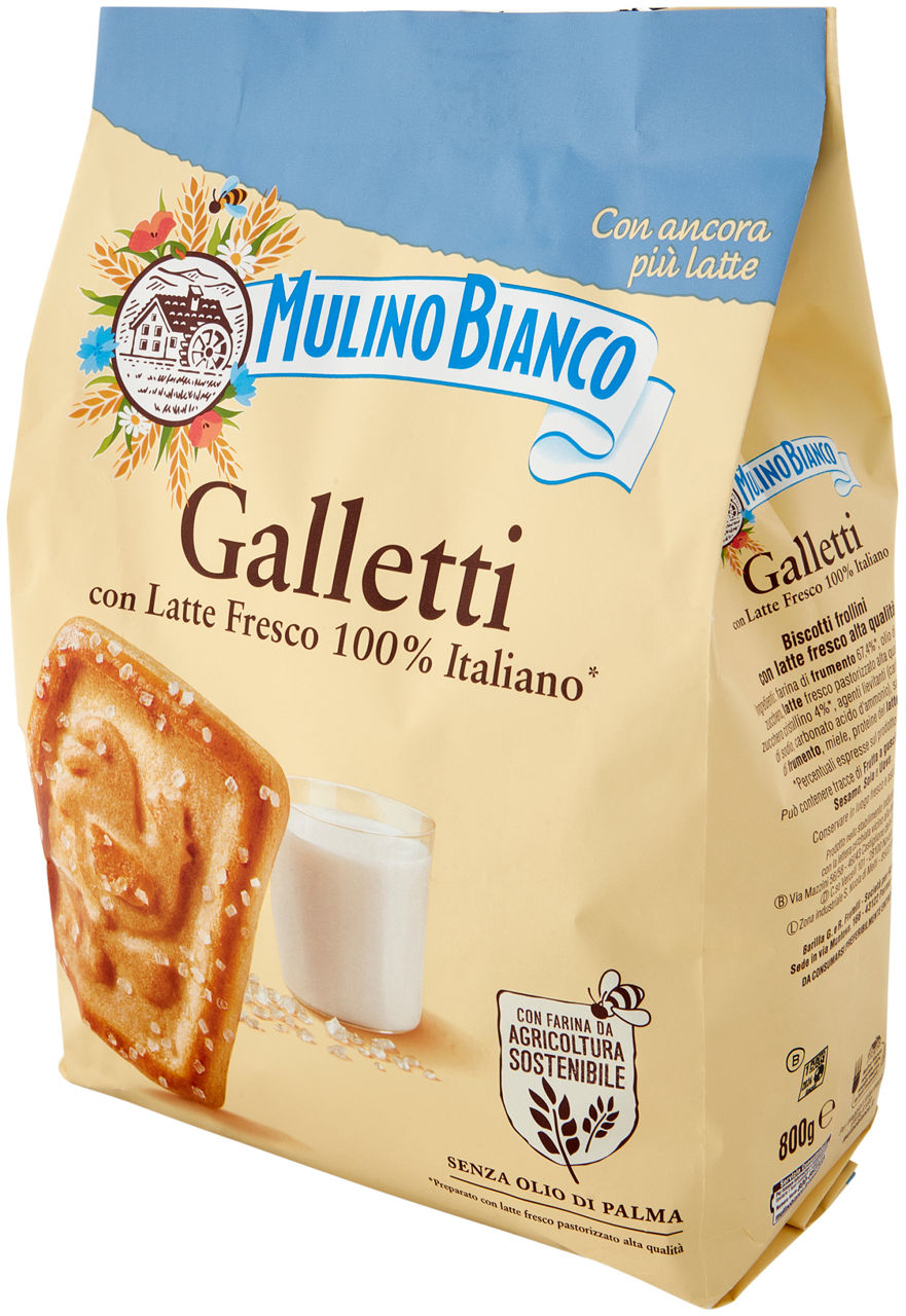 Biscotti Galletti con Latte Fresco 800 g - Immagine 61