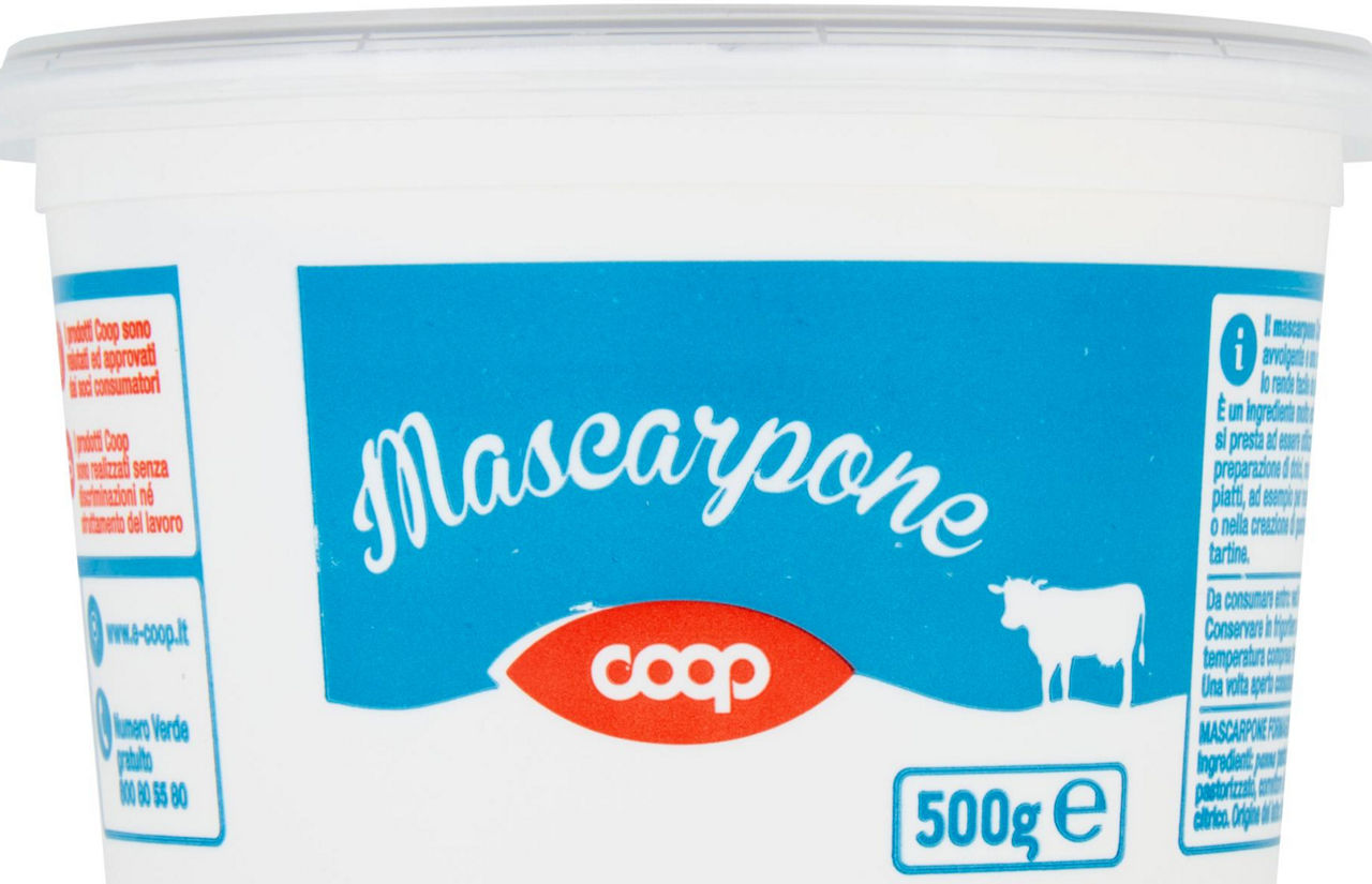 MASCARPONE COOP VASCHETTA G 500 - 10