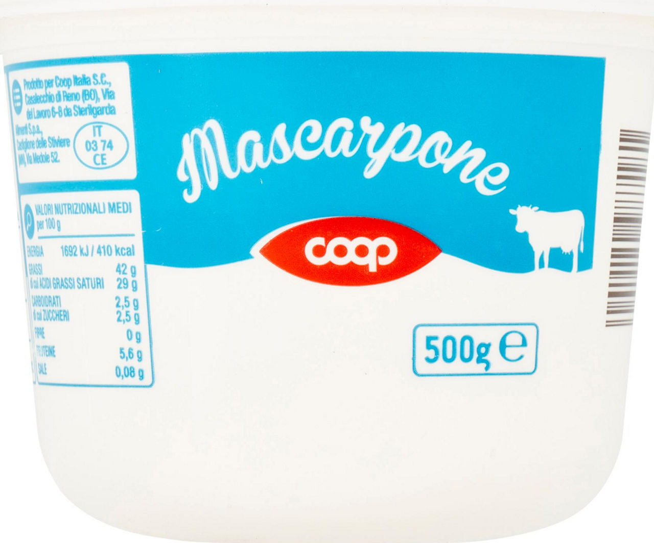 MASCARPONE COOP VASCHETTA G 500 - 11