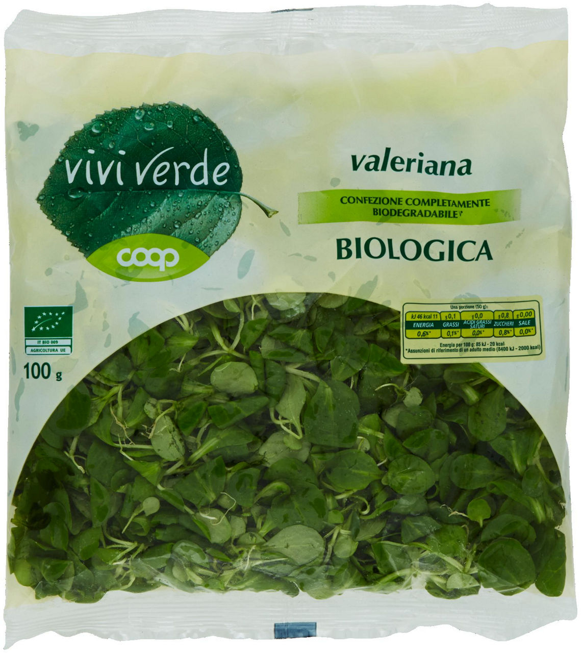 Valeriana biologica 100 g vivi verde
