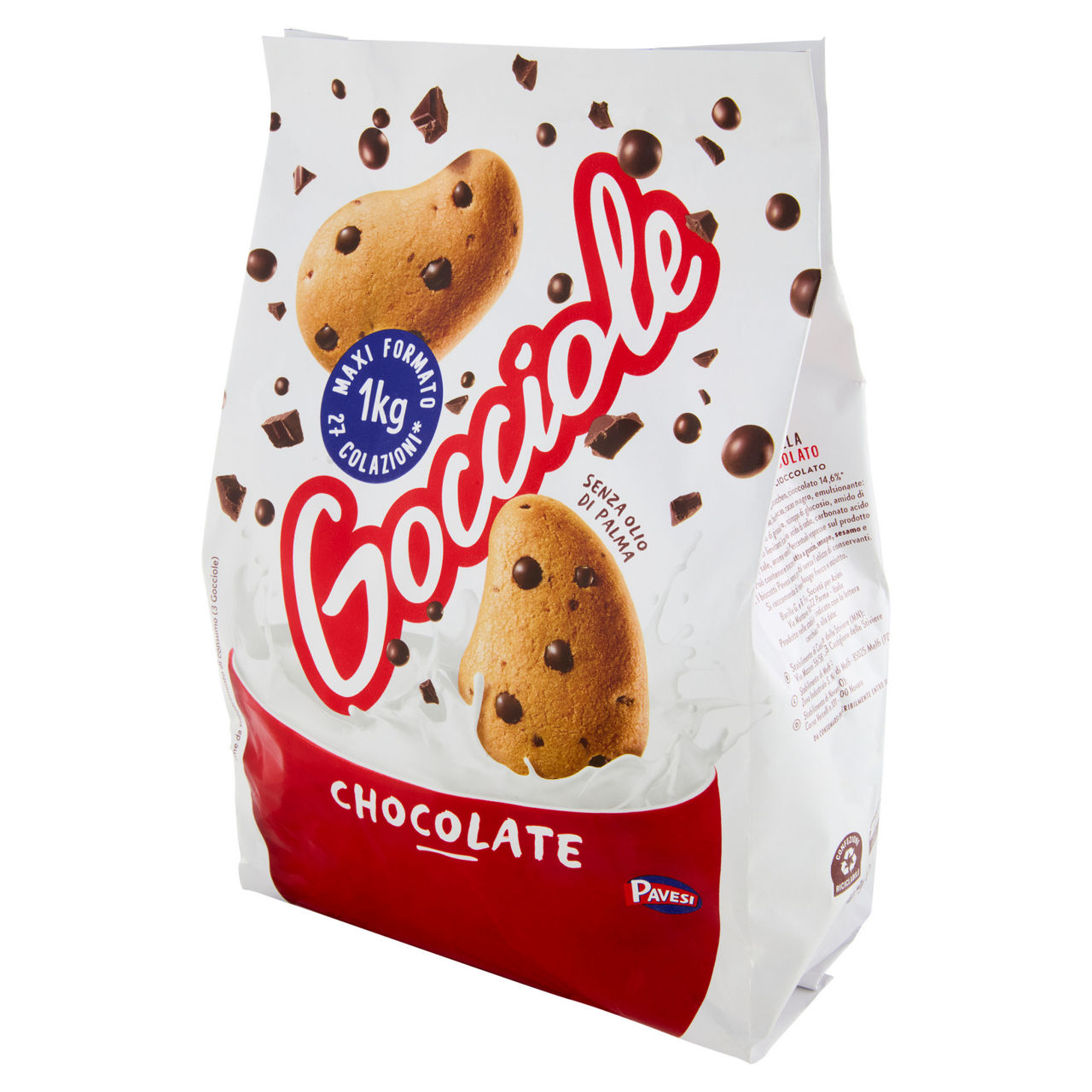 Biscotti Gocciole Chocolate 1 kg - Immagine 121