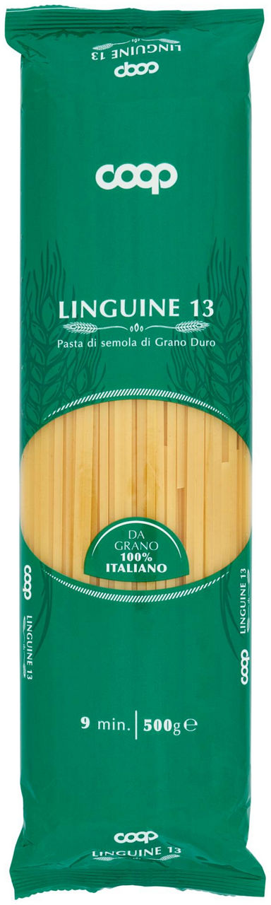 Pasta semola linguine coop n.13 g500 con grano italiano