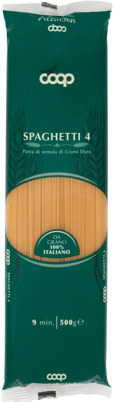 SPAGHETTI PASTA SEMOLA N.4 CON GRANO ITALIANO 500 g - Immagine 11