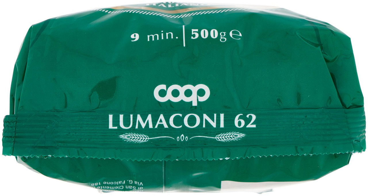 LUMACONI PASTA SEMOLA N.62 CON GRANO ITALIANO 500 g - Immagine 101