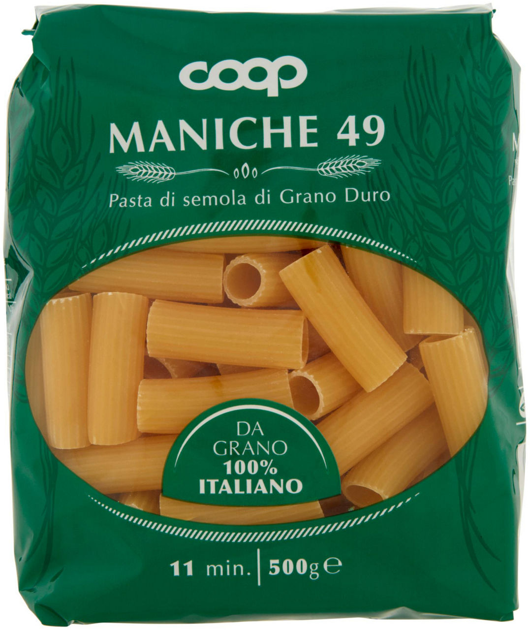 MANICHE PASTA SEMOLA N.49 CON GRANO ITALIANO 500 g - Immagine 11