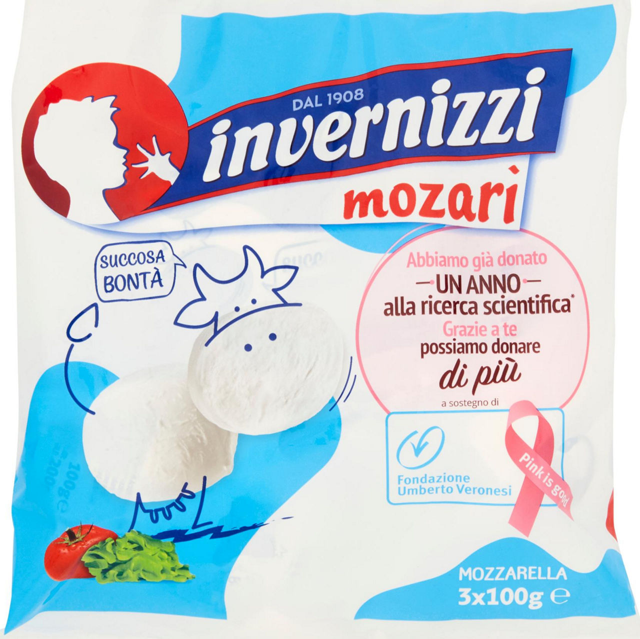 Mozzarella in busta pz 3 gr 300 - 0