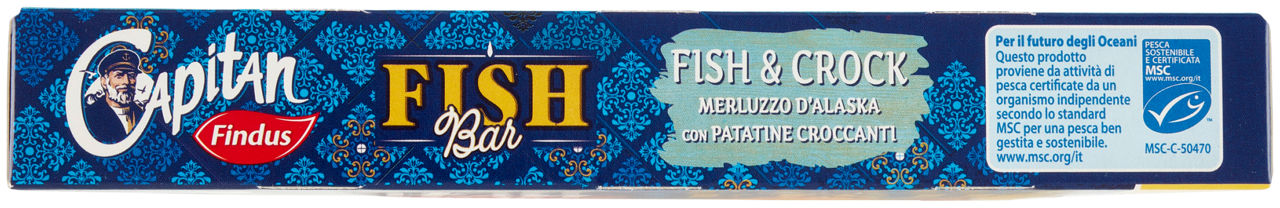 FISH & CROCK FISH BAR MSC CAPITAN FINDUS SCATOLA GR. 250 - 9