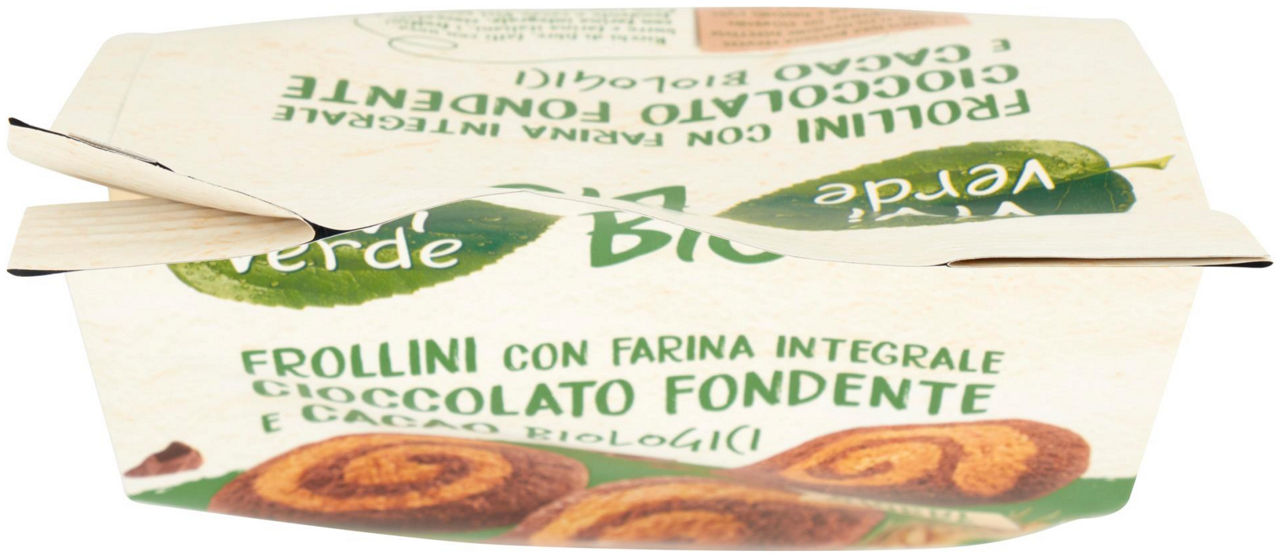 Biscotti frollini con farina integrale cioccolato fondente e cacao bio 330 gr - Immagine 41