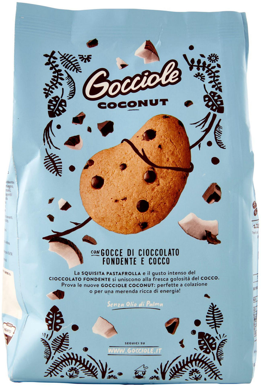 Biscotti Gocciole Coconut 320 gr - Immagine 71