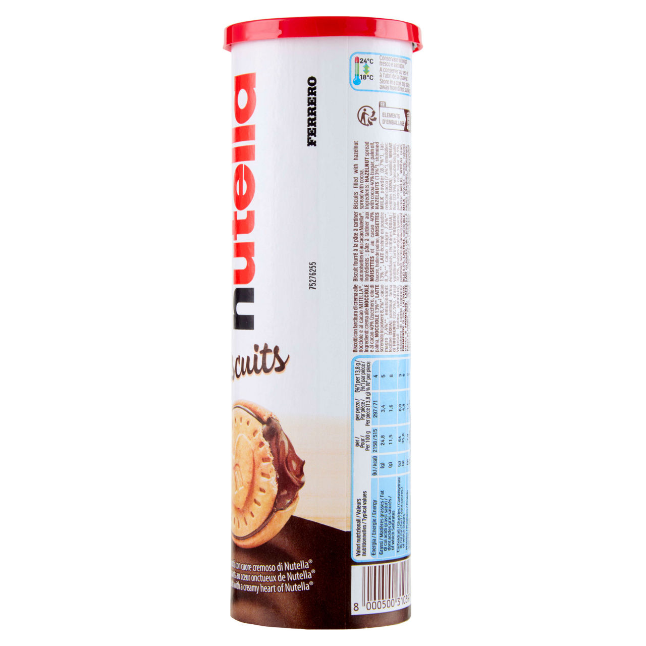 Biscotti nutella biscuits tubo 166 gr - Immagine 61