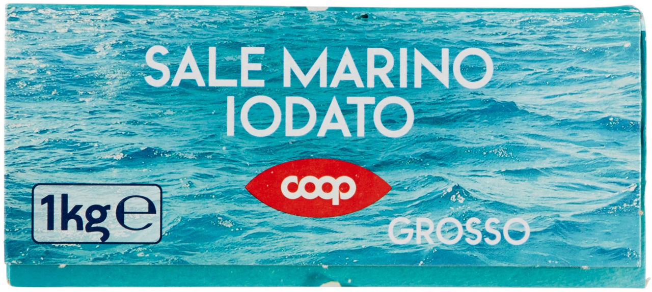 SALE IODATO MARINO GROSSO COOP SCATOLA KG.1 - 11