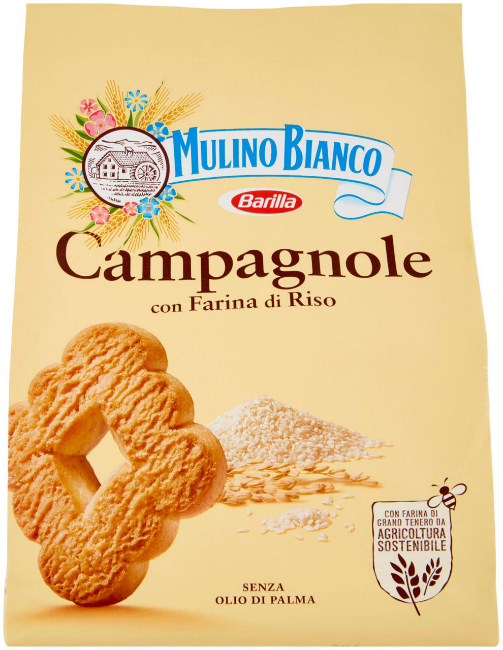 Biscotti Campagnole con Farina di Riso 700 g - 0
