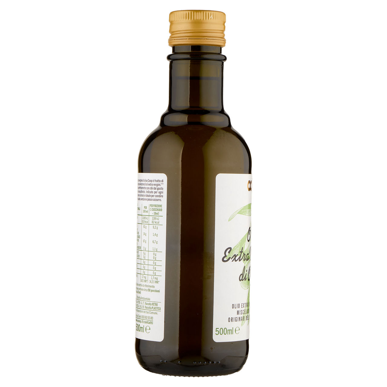 OLIO EXTRAVERGINE DI OLIVA DELICATO COOP BOTTIGLIA ML.500 - Immagine 51