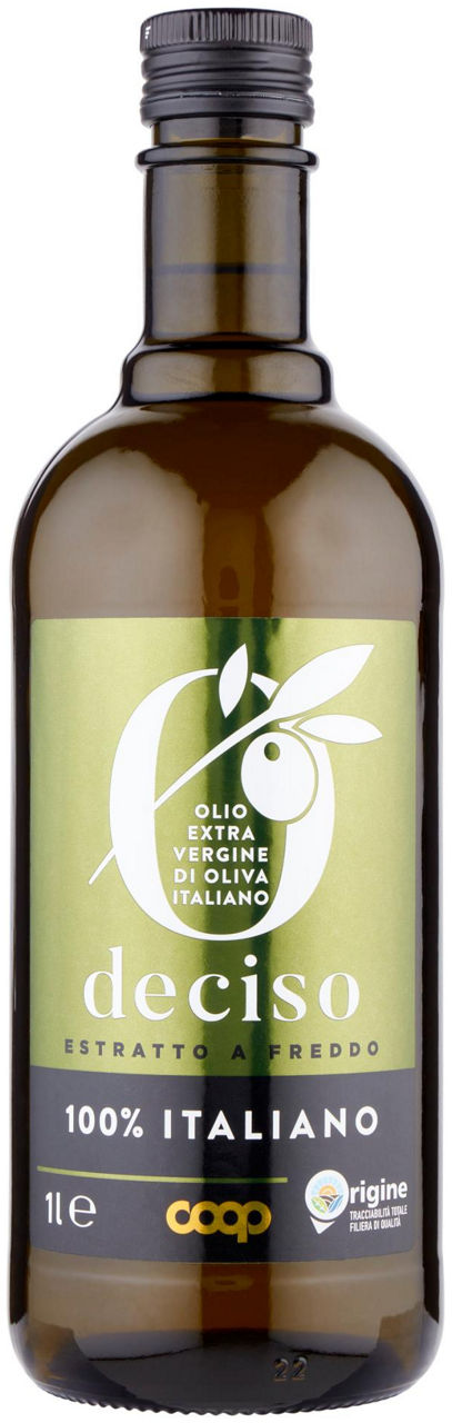 olio extra vergine di oliva italiano 1 Lt - 1