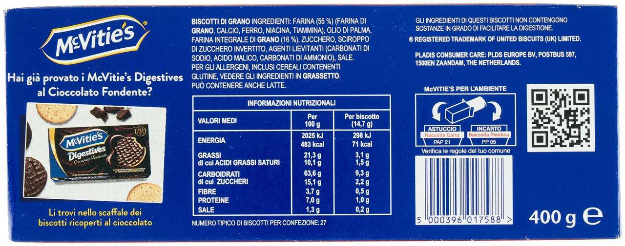 Biscotti Digestive the Original 400 g - 10