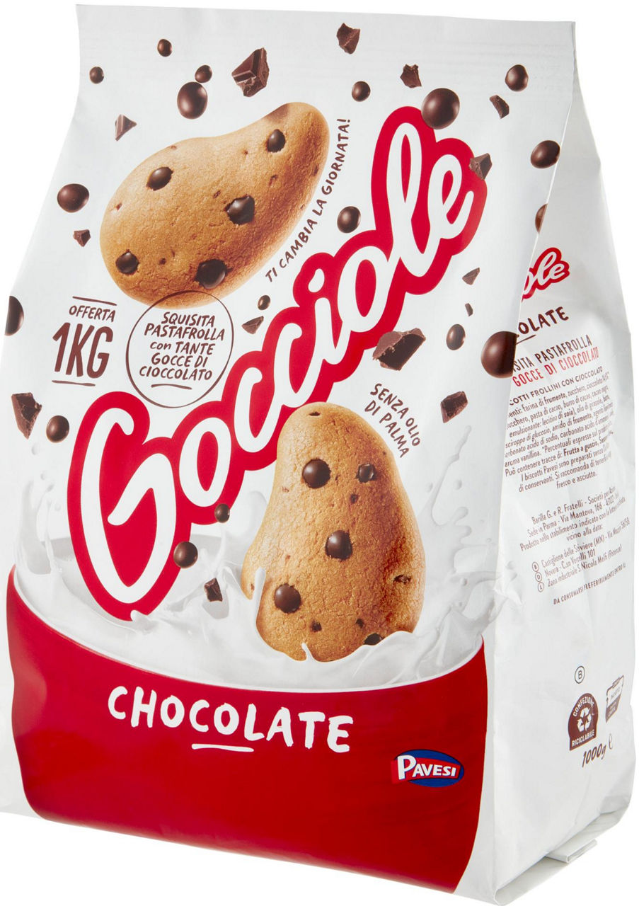 Biscotti Gocciole Chocolate 1 kg - Immagine 131