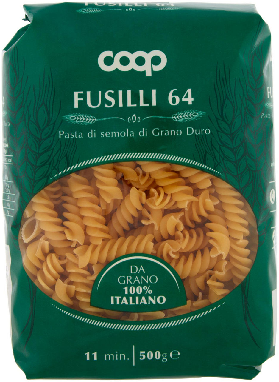 FUSILLI PASTA SEMOLA N.64 CON GRANO ITALIANO 500 g - Immagine 11