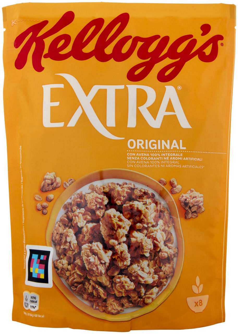 Cereali kellogg's extra classico scatola g 375