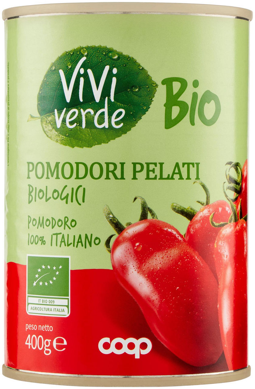 Pomodori Pelati Biologici Vivi Verde 400 g - 1