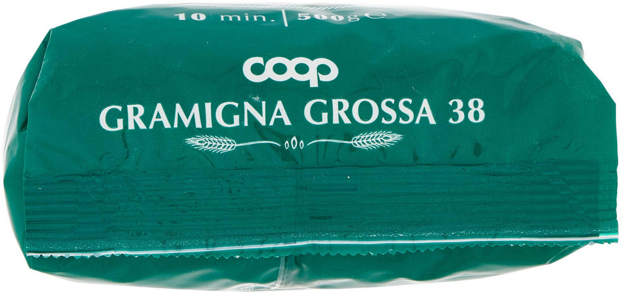 PASTA SEMOLA GRAMIGNA GROSSA N.38 COOP G 500 CON GRANO ITALIANO - Immagine 101