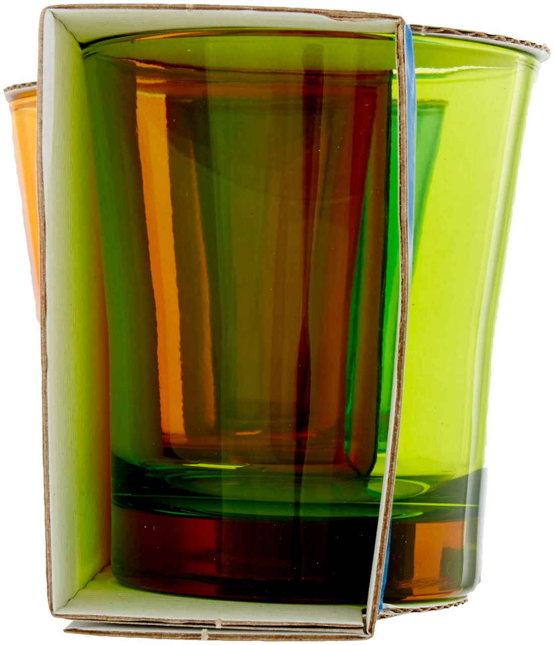 Bicchiere Colorato Vetro 30 cl 3 pz - 1