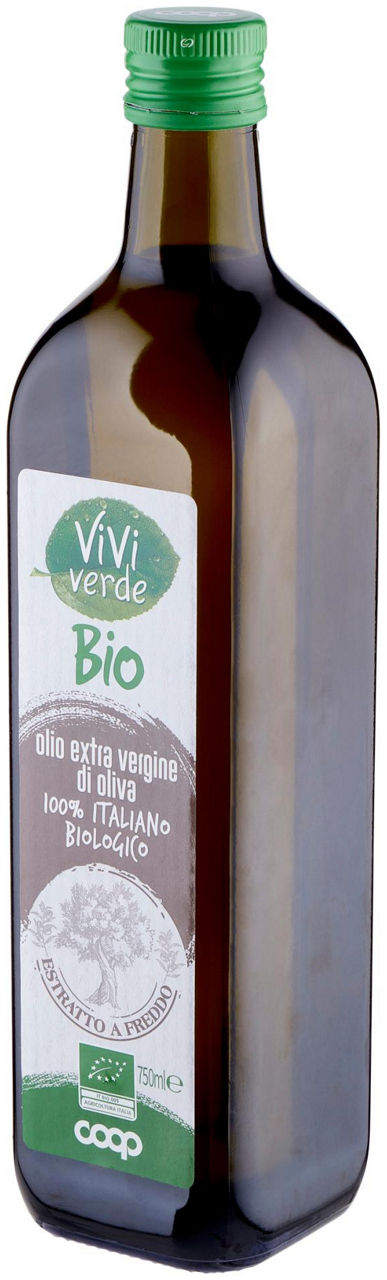 olio extra vergine di oliva Biologico Vivi Verde 750 ml - 6