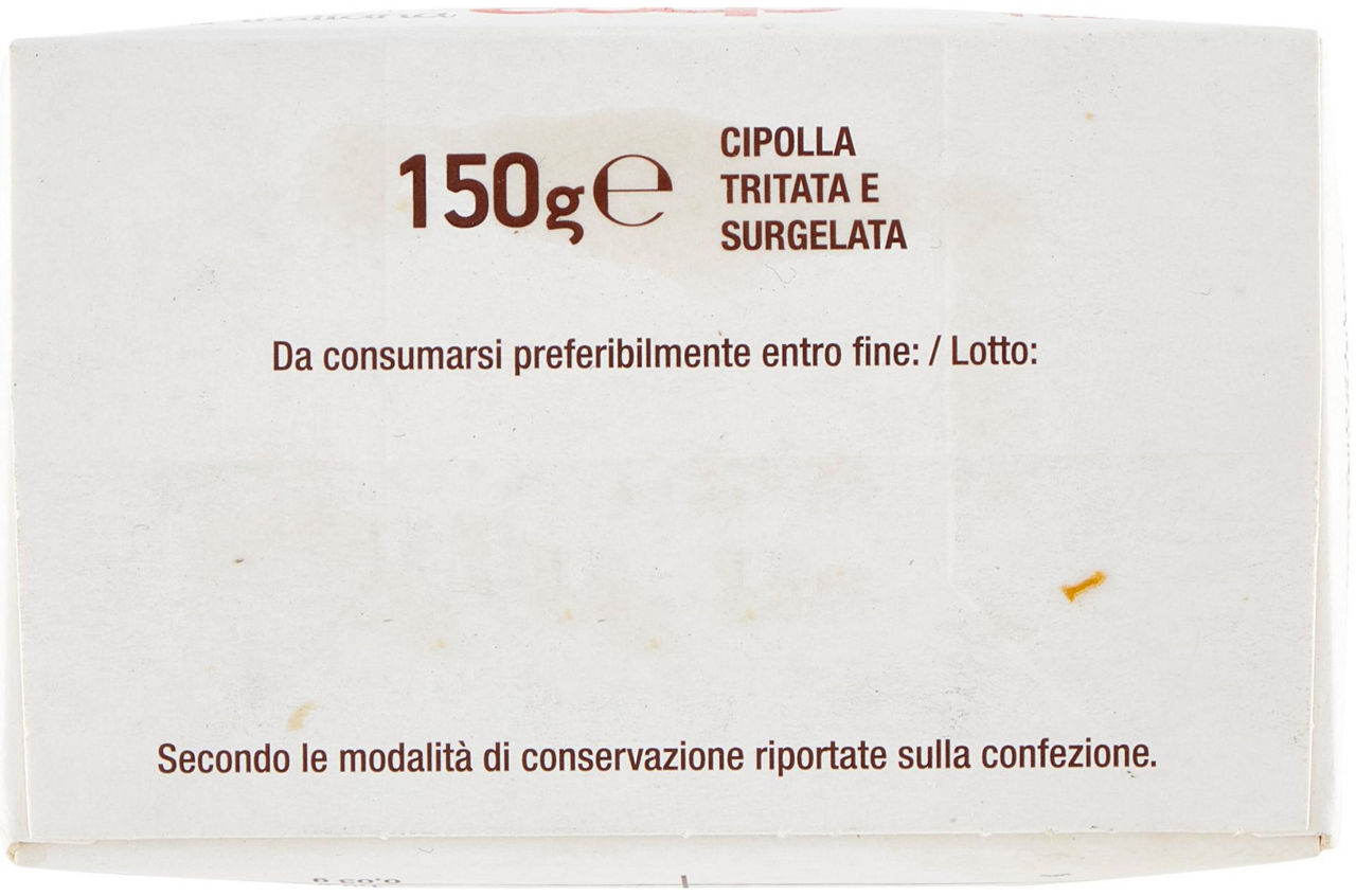 CIPOLLA SURGELATA COOP SCATOLA GR. 150 - 5