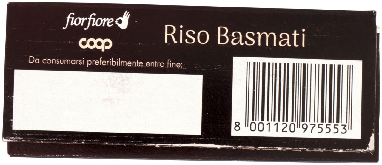 RISO BASMATI COOP  FIOR FIORE SOTTOVUOTO SCATOLA  G500 - 5