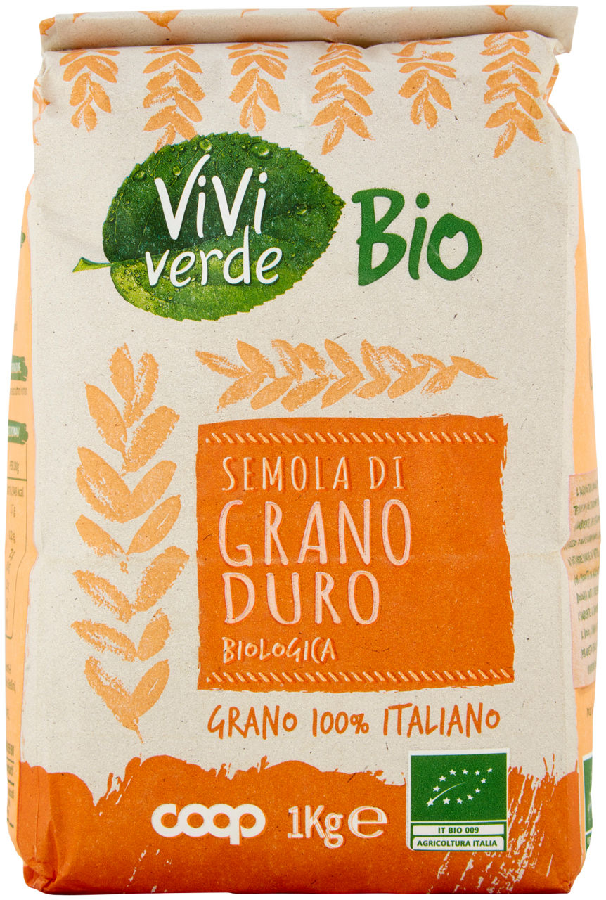 semola di grano duro Biologica Vivi Verde 1 kg - 2
