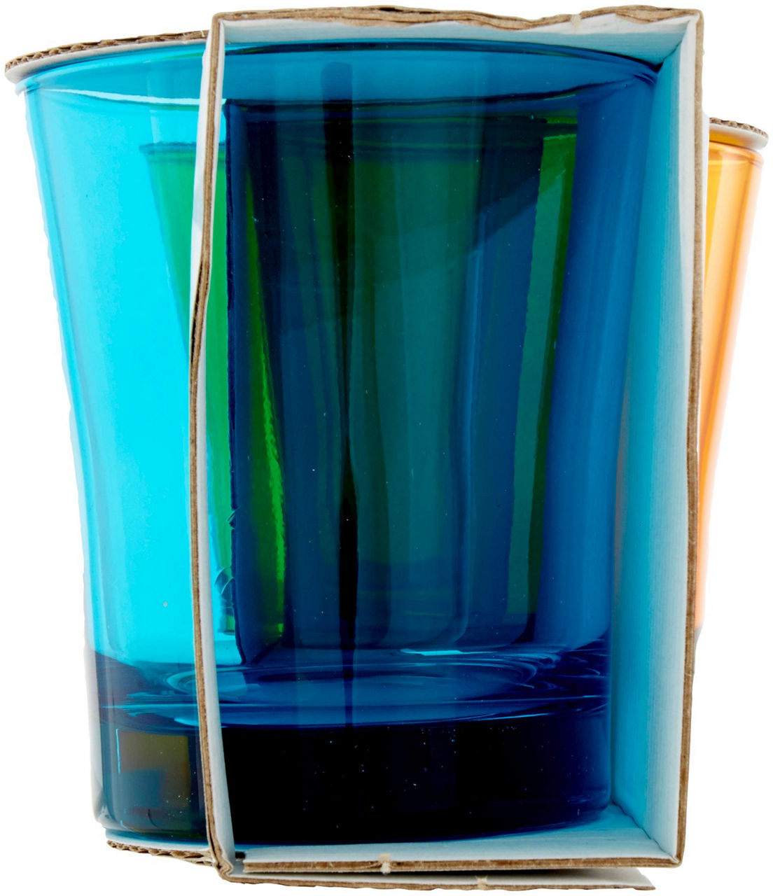Bicchiere Colorato Vetro 30 cl 3 pz - 3